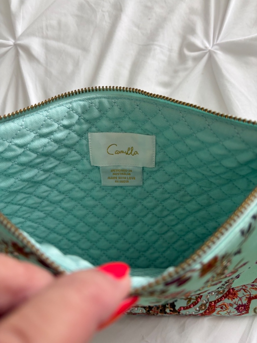 Camilla Ring Scarf Clutch - Picture 3 of 3